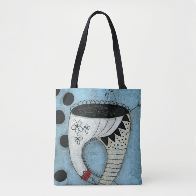Bolsa Totera "Diente Tiene Pantalones Bonitos" (Anverso)