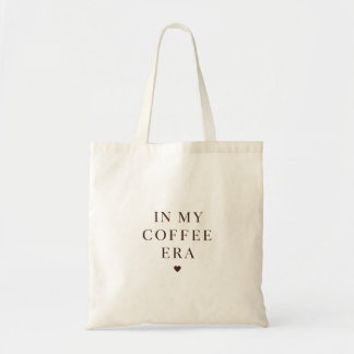 Bolsa Totera Estética de Mi Era del Café