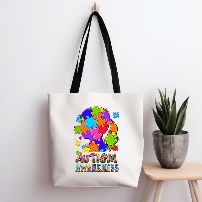 Bolsa Totera Rompecabezas de Chica de Conciencia d (Subido por el creador)