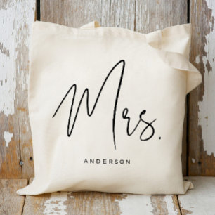 Bolsa Totte Caligrafía Sra. Novia a Punto
