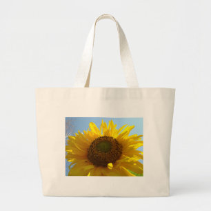 BOLSA TOTTE DE GIRASOLES GIRASOLES LONA BOLSA DE P