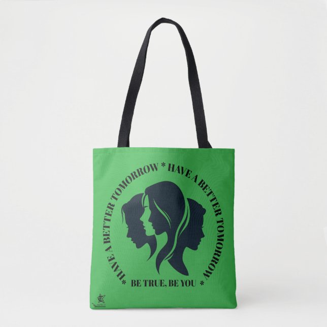 BOLSA TOTTE ESTILIZADA MEJORES DÍAS (Anverso)