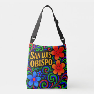 BOLSA TOTTE FLORAL DE SAN LUIS OBISPO.