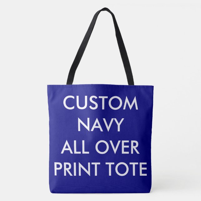Bolsa TOTTE Personalizada NAVAL IMPRESA TOTALMENTE (Anverso)
