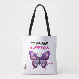 Bolsa Transparente de Mariposa Floral Moderna Esté