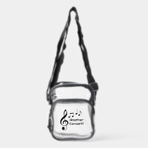 Bolsa Transparente para Conciertos Music