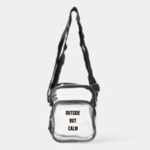 Bolsa transversal Clear Concert