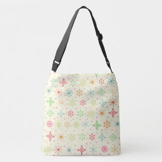 Bolsa transversal de estrellas retro