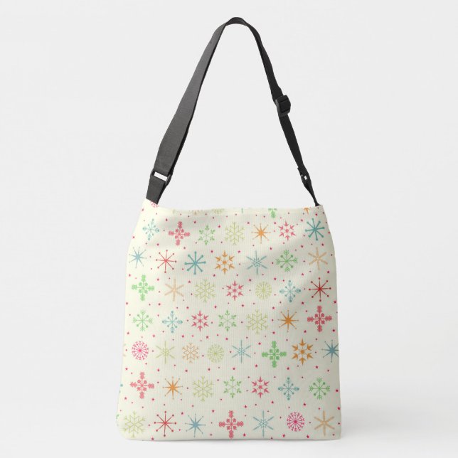 Bolsa transversal de estrellas retro (Reverso)
