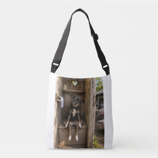 Bolsa transversal de granja de selfie de Chihuahua