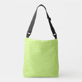 Bolsa transversal de hexágonos entrelazados