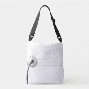 Bolsa transversal de impresión de inspiración de d