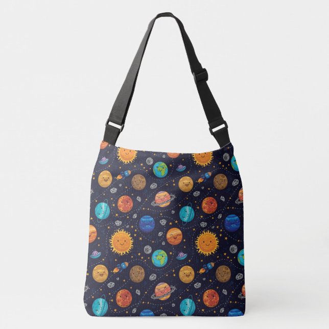 Bolsa transversal de Planetas Happy (Anverso)