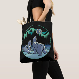 Bolsa tribal de oseo y Tote Polar