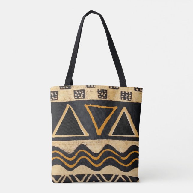 Bolsa Tribal de Tote - Regalo del Día de la Madre (Reverso)