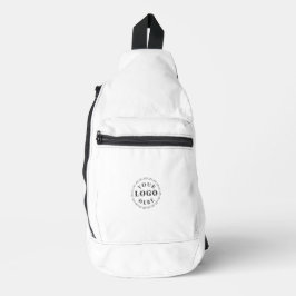 Bolsa única de honda blanca con logo Personalizado