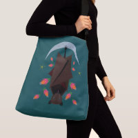 Bolsa Verde azulada de Crossbody de Fox Volante (2