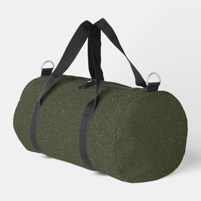 Bolsa verde Duffel Moss - Personalizable (Esquina izquierda)