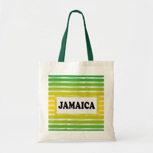 Bolsa verde negro amarillo de Jamaica