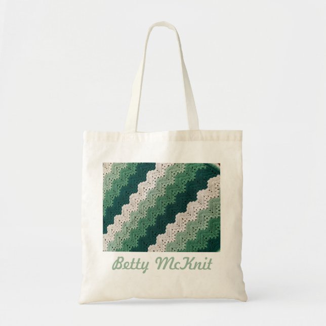 Bolsa Viral Blanket Tote de 6 días de Betty McKnit (Frente)