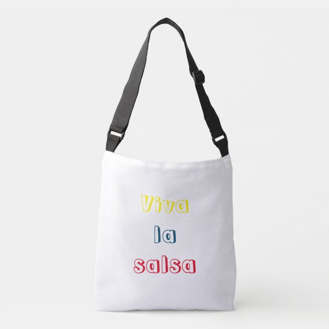 Bolsa viva la salsa (Anverso)