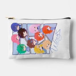 Bolsa Wingz de impresión multicarácter cortada y c
