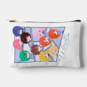 Bolsa Wingz de impresión multicarácter cortada y c