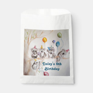 Bolsas a favor de la fiesta de los animales de cum