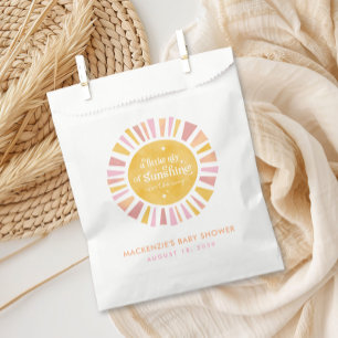 Bolsas Baby Shower Favor Sunshine