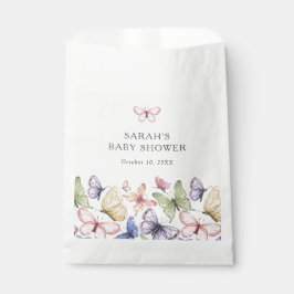 Bolsas Baby Shower Favorito de la mariposa