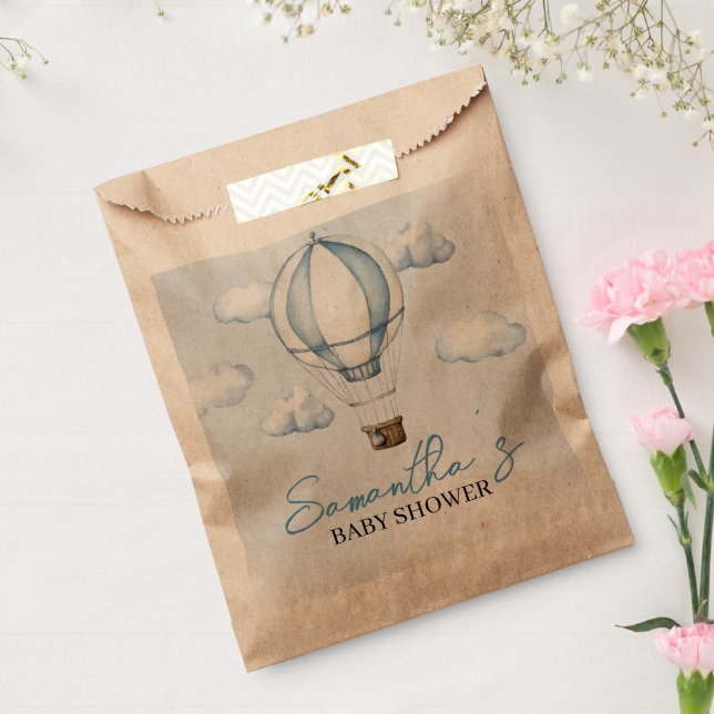 Bolsas Baby Shower Favorito de los globos de aire  (Sellado)