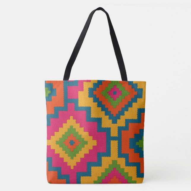BOLSAS  CORES GEOMÉTRICO  (Anverso)