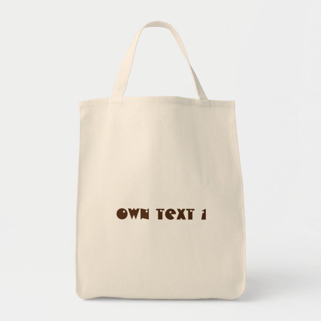 Bolsas de accesorios impresos de texto y billetera (Frente)