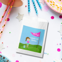 Bolsas de agradecimiento con tema de golf para chi