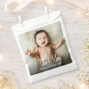 Bolsas de agradecimiento modernas personalizadas c