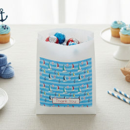 Bolsas de agradecimiento para fiesta de velero