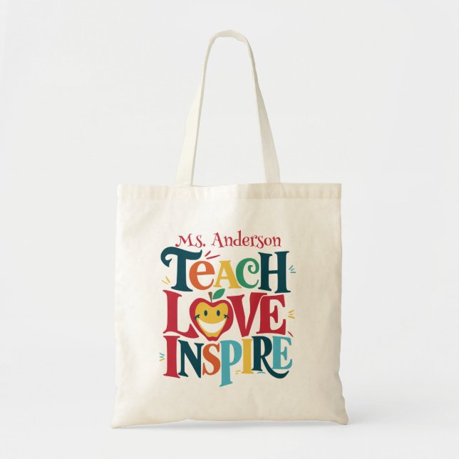 Bolsas de Agradecimiento para Maestros (Frente)
