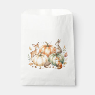 Bolsas de Animales del Bosque de Otoño