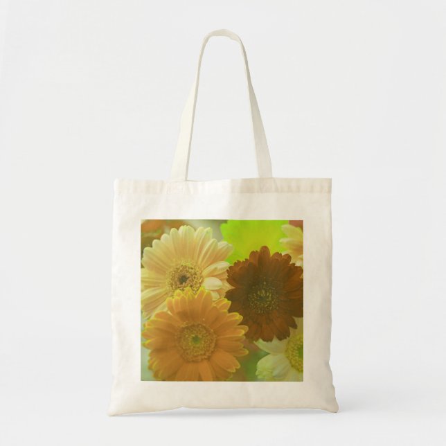 Bolsas de arte de las flores de margarita amarilla (Frente)