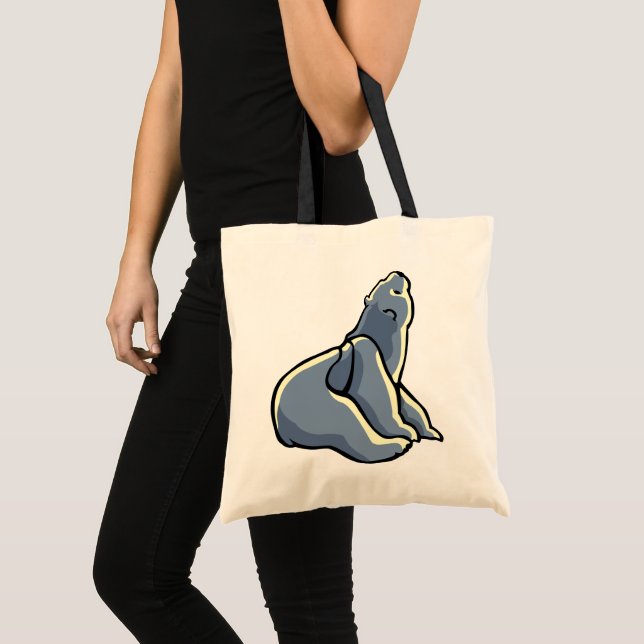 Bolsas de arte de oso polar toga bolsita de arte d (Anverso (producto))
