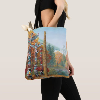 Bolsas de arte emblemáticas de Vancouver Totem Pol