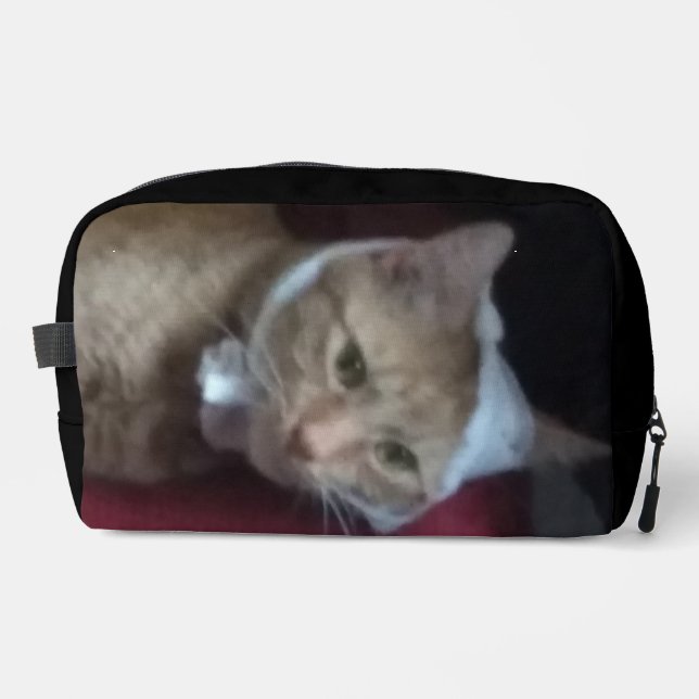 bolsas de artículos de aseo cosméticos ginger cat (Anverso)