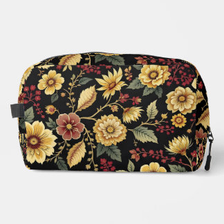 Bolsas de aseo patrón de flores