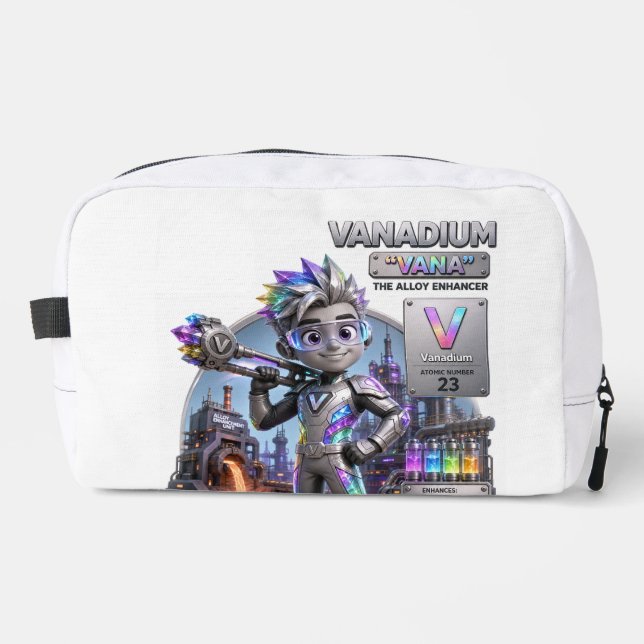 Bolsas de aseo personal de Vanadio "Vana" (Anverso)