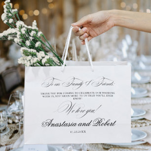 Bolsas de bienvenida Boda modernas