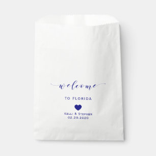 Bolsas de bienvenida boda para galletas y tratamie