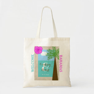 Bolsas de bienvenida de boda de destino de playa
