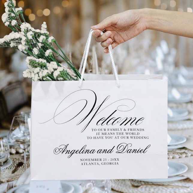 Bolsas De Bienvenida Para Los Huéspedes Bodas (Subido por el creador)