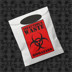 Bolsas De BIOPELO Rojo De Basura Infecciosa O De T
