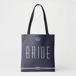 Bolsas de Boda Náutica de novia con anclas